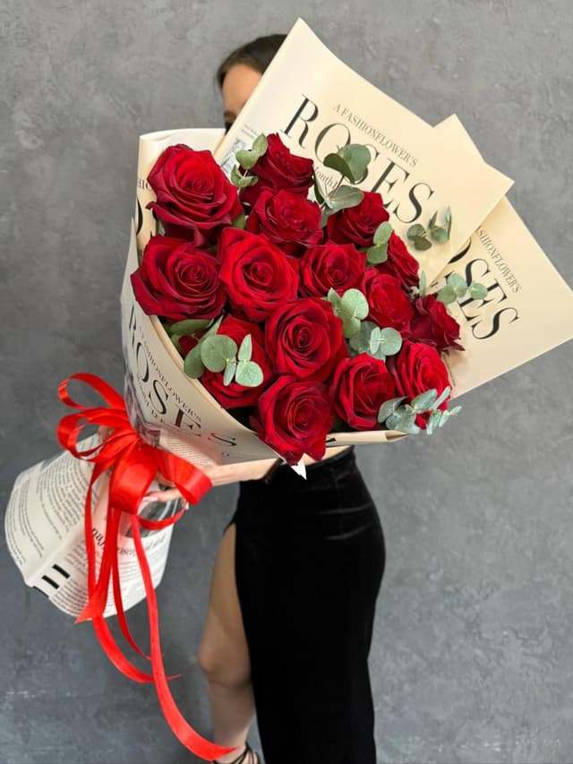 Букет из эквадорской розы